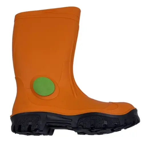 PVC Safety Gumboots Rain Boots With Steel Toe For Worker